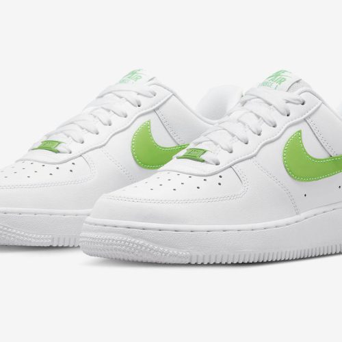 Nike Air Force 1 Low White Action Green DD8959 112 sneaker finder com